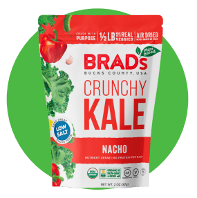 Bag of Brad's Crunchy Kale.